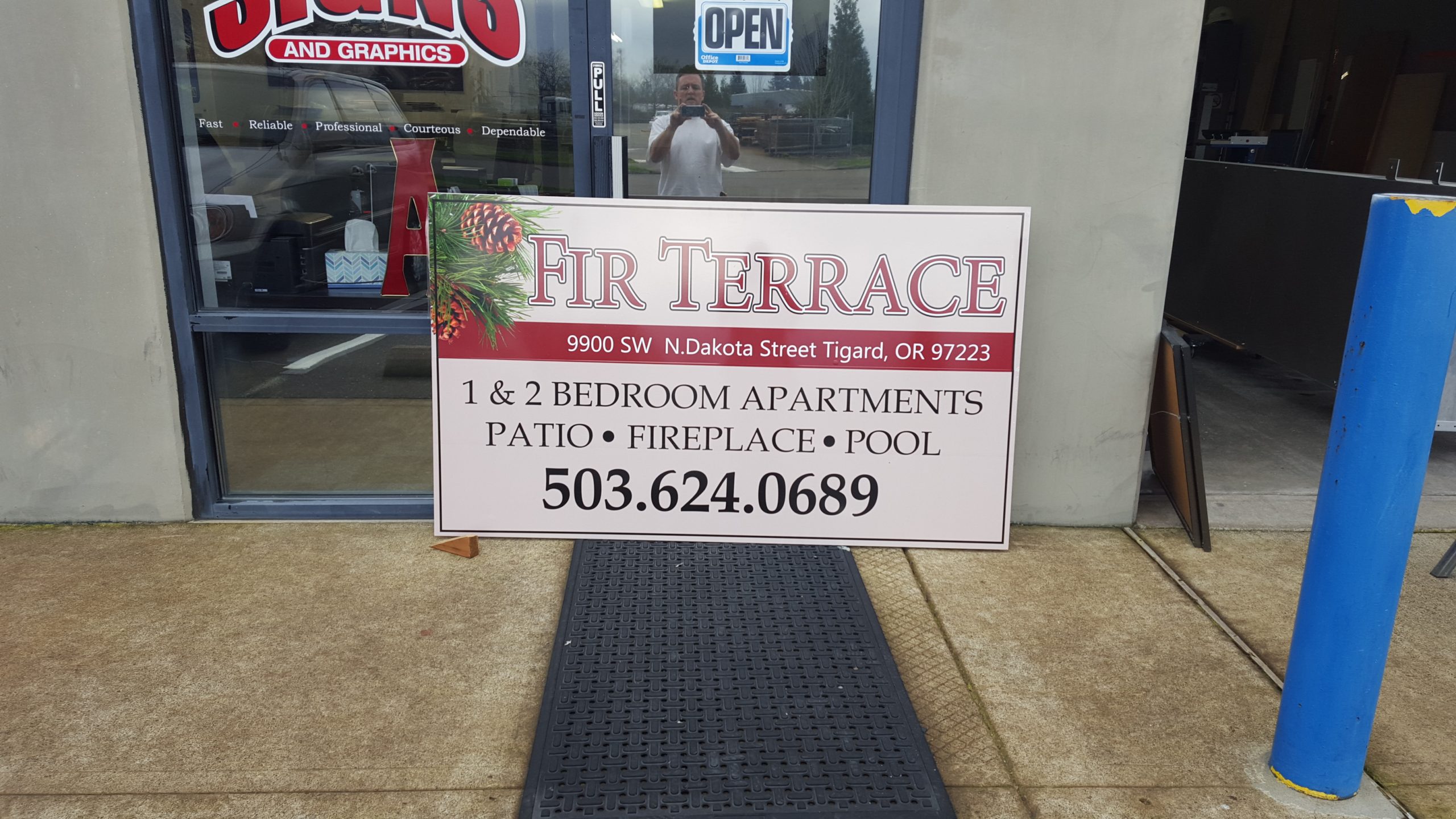 Promotional banner example